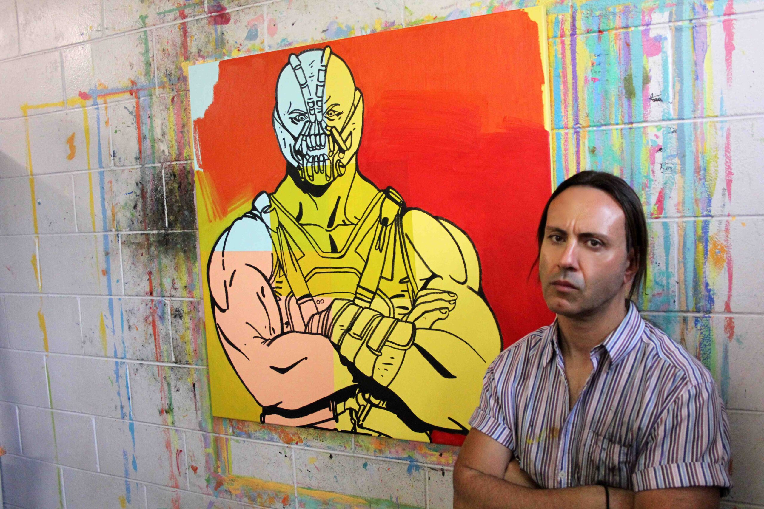 Johnny Romeo In His Studio